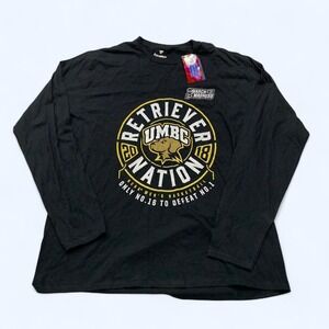 UMBC Retriever Nation 2018 March Madness Long Sleeve Sz XL